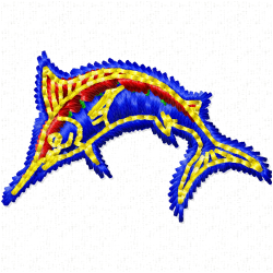 Fishes Embroidery Design 5 Fishes Embroidery Design 5
